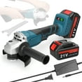 thumbnail image 1 of Mistaha Cordless Lithium Angle Grinder Kit with Dustproof Design for Cutting and Polishing - Compact Multi-functional Tool with Brushless Motor, 1 of 6