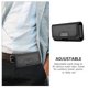 thumbnail image 3 of unbranded Outdoor Waist Bag Negro Para Teléfono Con Bolsillo Vertical Y Múltiples En Camping, 3 of 8