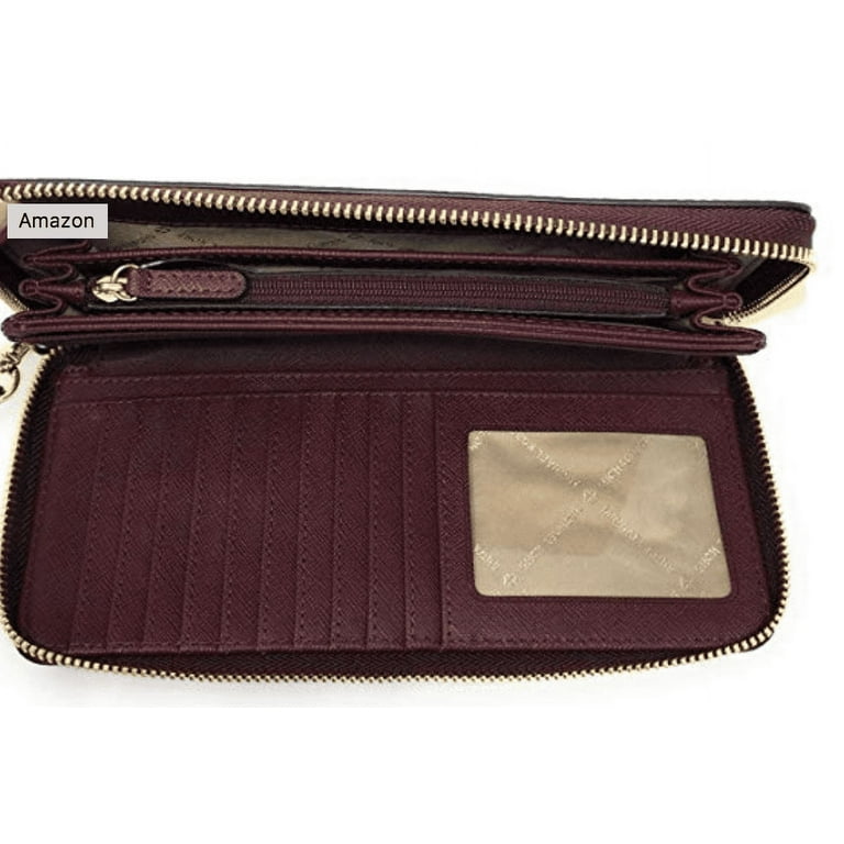 Michael kors wallet merlot hot sale
