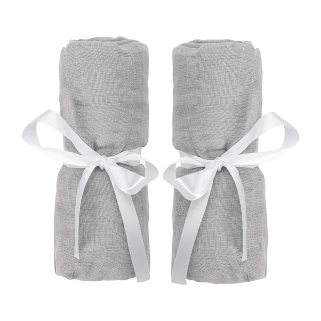 Sábanas ajustables Newton, capazo y cama junto a la cama para bebés, paquete de 2
