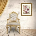 thumbnail image 3 of Nai, Danhui 15x18 Gold Ornate Wood Framed with Double Matting Museum Art Print Titled - French Roses II, 3 of 4