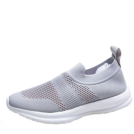 

KBKYBUYZ Women s Shoes Low-top Casual Fly-knit Socks Lightweight Lazy Walking Shoes Women s Shoes Summer Clearance
