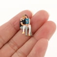thumbnail image 3 of 1:64 Figuras de personas Diorama Modelo en miniatura Figuras Estatuas de personajes para Estilo azul 3, 3 of 6