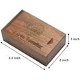 thumbnail image 2 of Wooden 2GB USB2.0 USB Memory Stick Date Storage Pendrive Thumb Drive(2GB, Walnut Wood), 2 of 6
