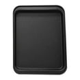 thumbnail image 1 of AMERTEER Rectangle Baking Pan Cookie Biscuit Pastry Stainless Steel Baking Oven Tray Non-stick Coating  Small  Gold, 1 of 9