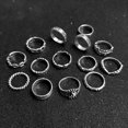 thumbnail image 4 of 14Pcs/Set Rings Bagua Diagram Elephant Alloy Rings For Women Fashion Geometric Knuckle Rings Hand Jewelry, 4 of 7