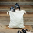 thumbnail image 2 of ShenMo Cotton Storage Bags with Drawstrings 30*35cm Multipurpose - Canvas Fabric Bread Bags - Bulk Food Produce - Reusable bags - Natural Cotton Potato Onion Storage Bags - Shoe Bags by, 2 of 4