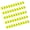 50 yellow, variant on 10pcs/50pcs Pompano Floats Bright Color Foam Floats Fly Fishing Indicators Fishing Tackle Fishing Floats