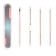 thumbnail image 1 of 4 Piezas de material acero Inoxidable, Espinilla, Espinilla, Acné, Mancha Negra, Espinilla, Comedón, Extractor, Herramienta De Extracción, De Colcomx Herramienta Extractor Blackhead, 1 of 8