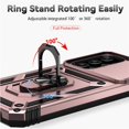 thumbnail image 4 of Estuche GANGXUN para Samsung Galaxy A15, soporte giratorio 360°, estilo mecánico y magnético, 4 of 5