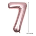 thumbnail image 3 of Globos gigantes de aluminio de 40 pulgadas con el número 70 para fiestas, festivales, cumpleaños, aniversarios, accesorios para fotos, 3 of 5