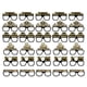 thumbnail image 1 of Set Of 30 Foldable Glasses Festival 2025 New Year Celebration Paper Eyeglasses for Party Decorations Photography Props, 1 of 5