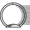 thumbnail image 2 of Samsill Economy Round Ring View Binders, Black, 1 Each (Quantity), 2 of 3