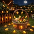 thumbnail image 1 of Lunxisen 4 Pcs Easter Carrot String Lights LED Mini Lights Scene Decorations Ambient Lighting(1.65m), 1 of 6