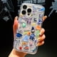 thumbnail image 2 of Funda de teléfono transparente a prueba de golpes con temática de vida oceánica de verano para iPhone 16 15 14 13 12 11 Pro Max Plus 7 8 SE2 XR X XS Funda blanda, 2 of 5