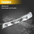 thumbnail image 5 of Unique Bargains Car LED Front Left Side Mirror Turn Signal Light 87613-2P000 for Kia Sorento 2012 2013 2014 2015, 5 of 6