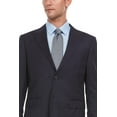 thumbnail image 2 of Men's Luxury Tailored Modern Fit 2-Piece Single Breasted 100% Wool Peak Lapel Suit, 2 of 5