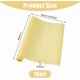 thumbnail image 2 of Rollo de tela de PVC amarillo, 78,74 x 11,8 cm, impermeable, color sólido, ideal para manualidades: costura, lazos para el cabello, llaveros y joyería., 2 of 7