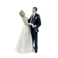thumbnail image 1 of Bearachild Muñecos para decoración de tartas, figurita de resina para novia y novio, herramienta de decoración de boda divertida, soporte para Decoración del hogar Tipo B, 1 of 6