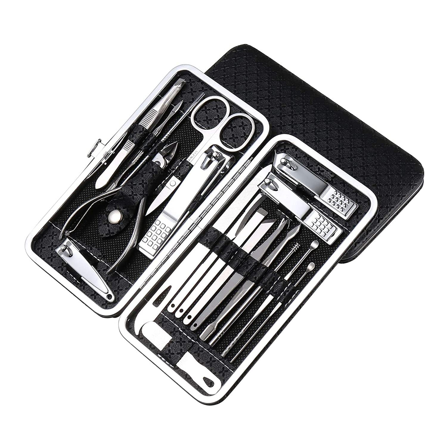 Manicure Set Pedicure Kit Nail Clippers MICPANG 19 in 1 Professional