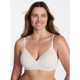 thumbnail image 2 of Joyspun Women's Lightly Lined Cotton Blend Comfort Wireless Bra, Sizes XS-XXXL, 2 of 6