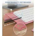 thumbnail image 5 of Computer Keyboard Wrist Rest Stand for Desktop, Keyboard Stand with Wrist Pad, Pink, 5 of 8