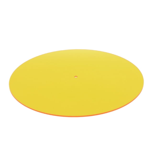 Turntable Mat Record Platter Slipmat Low Noise Acrylic Record Player Platter Slip Mats Turntable Rubber Mat for 12 Inch Record Player