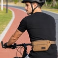 thumbnail image 7 of Viflosae Chest Pack for Men Waist Bag Core Waterproof Nylon Sports Fanny Pack Close Fit Phone Belt Pouch Adjustable Strap Running Hiking Cycling Travel Organizer for Gym Workouts, 7 of 7