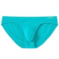 thumbnail image 2 of TANBOM Men's Bulge Enhancing Briefs Mesh Banboo Fiber Underwear Green M 1-Pack, 2 of 6