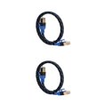 thumbnail image 2 of Maytalsory 3.5mm Stereo Headphone Microphone Audio Y Splitter Cable Adapter Plug for Jack Cord 0.5M 2Set, 2 of 6