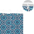 thumbnail image 5 of Coolnut Moroccan Textural Design Bathroom Waterproof Shower Curtain Set Bathtub Curtain with 12 Hooks for Bathroom Decor,Hotel,Room,60x72Inch, 5 of 6
