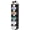 Black, variant on Small Shoe Rack, 6 Tier Plastic Vertical Shoe Rack for Narrow Spaces, Efficient Shoe Storage for Closet, Entryway, and Small Spaces (Black)