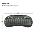thumbnail image 6 of Mini 2.4GHz USB Wireless Keyboard W Touchpad Mouse for PC, Raspberry Pi, Android TV, Portable, 6 of 7