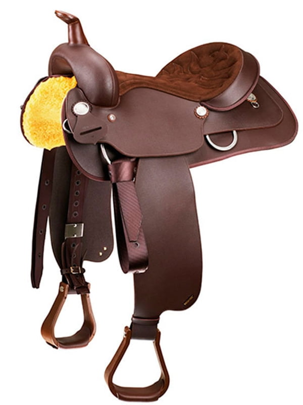 Wintec Western Saddle Full Quarter Horse Bars 16 Inch, Brown