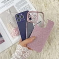 thumbnail image 5 of Compatible with iPhone 14 Pro Case Glitter Luxury Cute Flexible Bling Cover Camera Protection Shockproof Phone Case for Women Girl Men Design for iPhone 14 Pro 6.1'' Pink, 5 of 12