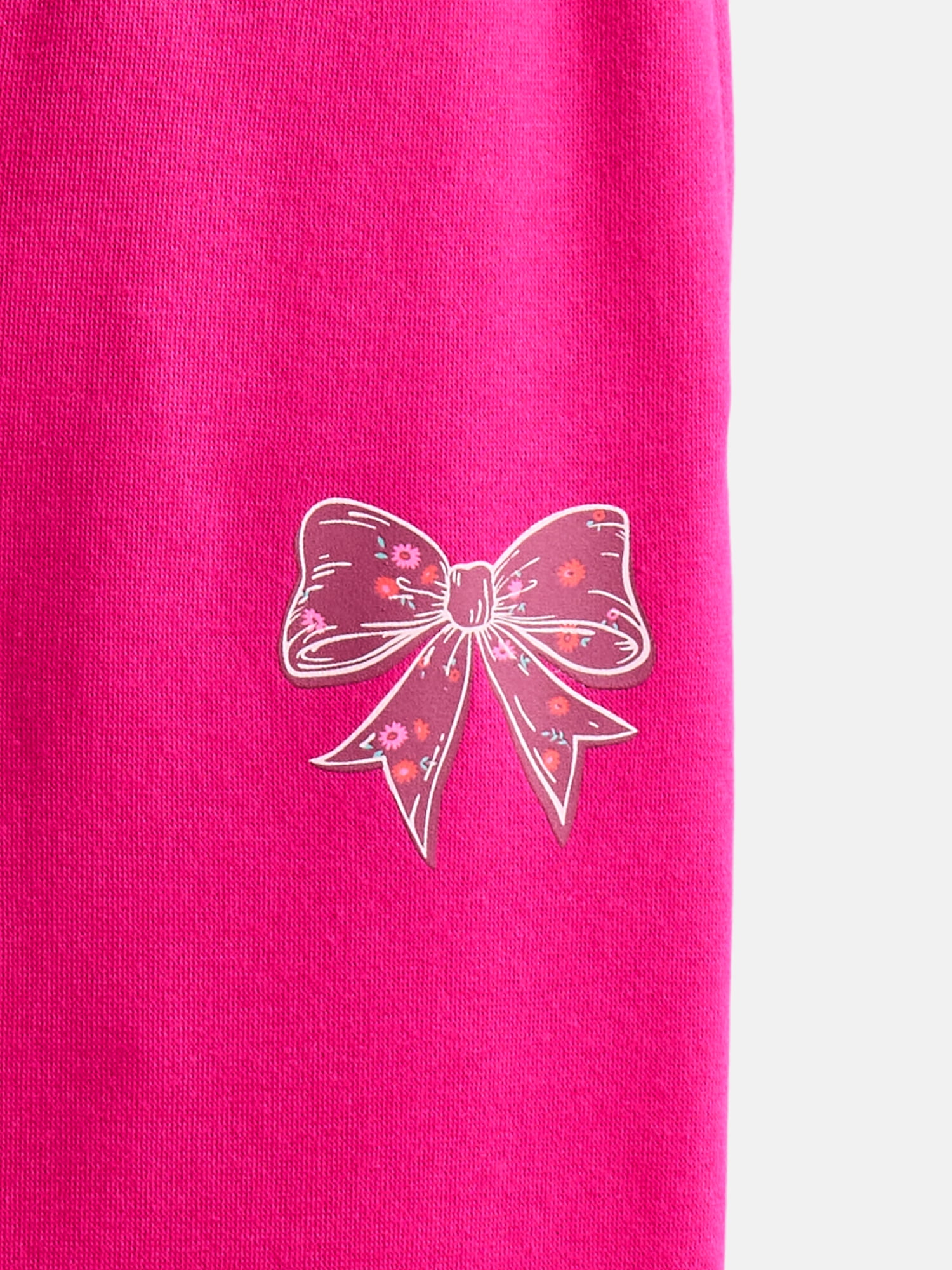 Wonder Nation Girls Fleece Hoodie and Wide Leg Sweatpant, 2-Piece Set, Sizes 4-18