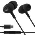 thumbnail image 1 of Escape - In-Ear Headphones with Type-C Plug, Built-in Microphone and Remote Control, Black, 1 of 3