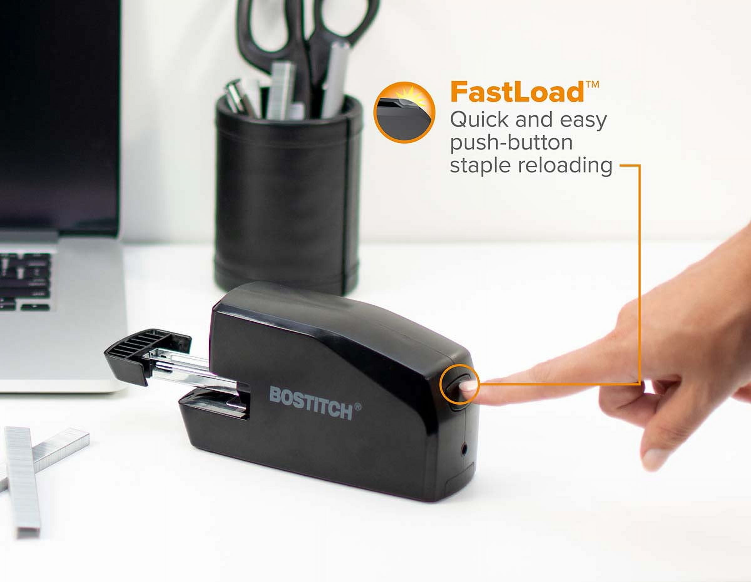 Bostitch Portable Battery or Electric Stapler, 20-Sheet Capacity