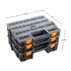 thumbnail image 2 of Caja organizadora Stalwart 3 en 1 con 52 compartimentos, color gris, 2 of 8