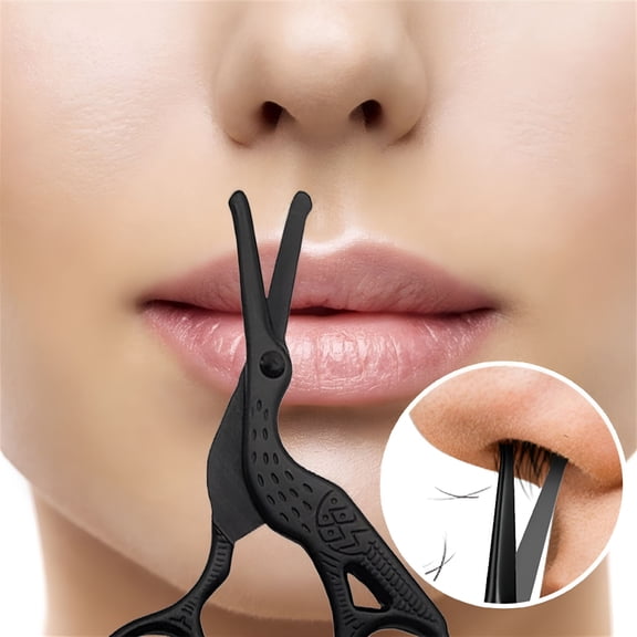 FACEGA Nose Hair Scissors Eyebrow Scissors Stainless Steel Scissors Tea Bag Scissors