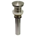 thumbnail image 5 of American Imaginations AI-29480 1 Hole CUPC Approved Lead Free Brass Faucet Set In Brushed Nickel Color - Drain Incl., 5 of 5