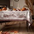 thumbnail image 3 of Fall Tablecloth Rectangular Thanksgiving Tablecloth Leaves Autumn Tablecloths Waterproof Thankgiving Decorations Printed Fall Table Cloth for Rectangular Tables 60 X 120 Inches, 3 of 5