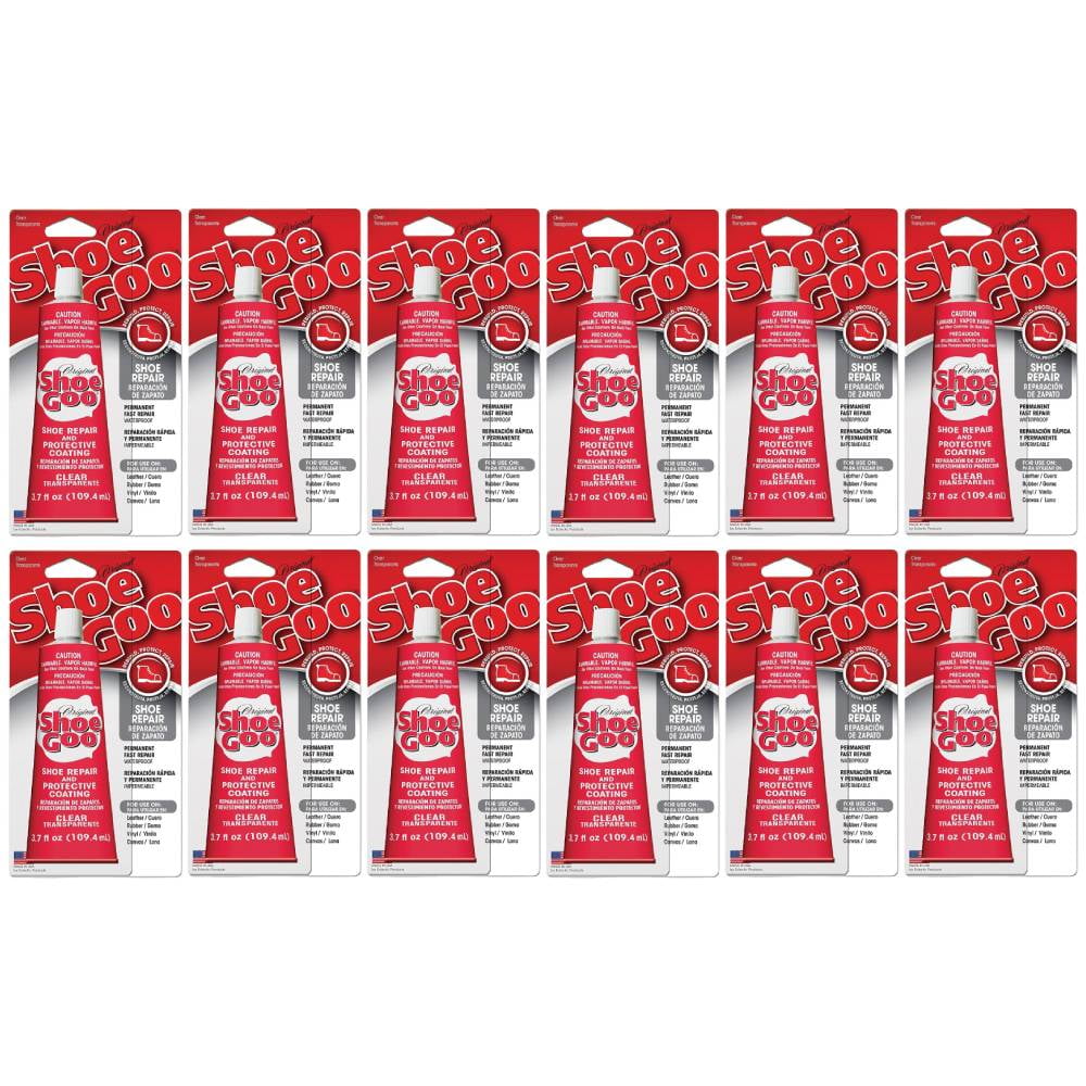 clear shoe glue