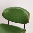 thumbnail image 4 of Art Leon Mid Century Dining Chairs PU Leather Wishbone Dining Chair,Set of 2, 4 of 7