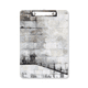 thumbnail image 1 of Negro, blanco, ladrillo de la literatura moderna patron Portapapeles Carpeta de escritura Placa de soporte A4, 1 of 4