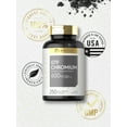 thumbnail image 5 of GTF Chromium 600 mcg | 250 Capsules | Glucose Tolerance Factor | by Carlyle, 5 of 7