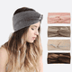 thumbnail image 2 of Banda para el cabello de felpa con forma de cruz, diadema cálida para proteger las orejas, banda para el cabello europea y americana, accesorios para el cabello para yoga, diadema de ala, 2 of 6