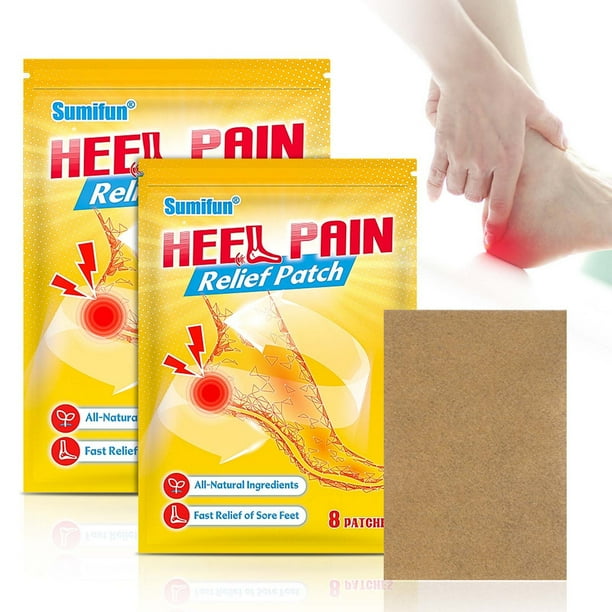 DPTALR Heel Pain Patch, Heel Pain, Plantar Fasciitis,Muscle Strain, Strains&bruises