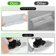 thumbnail image 7 of Tripumer 100 Pack Shoe Covers Disposable Hygienic Boot Recyclable Shoe Booties Covers CPE Covers Premium Waterproof Slip Resistant White, 7 of 7