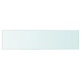 thumbnail image 2 of vidaXL Shelves 2 pcs Panel Glass Clear 60x15 cm, 2 of 2